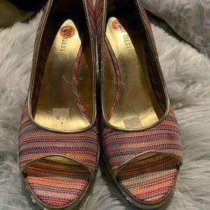 Wedge heels! Multi color!